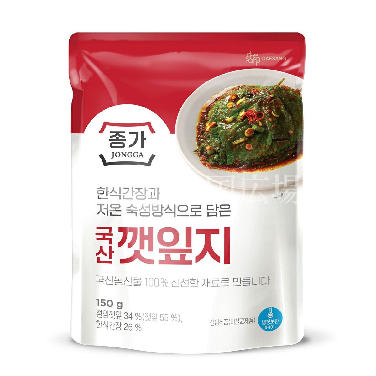 宗家 エゴマの葉キムチ 150g | 韓国広場e-shop本店