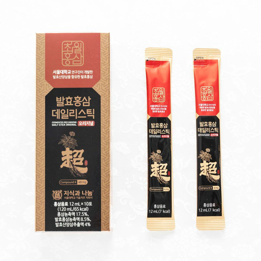 発酵紅参デイリースティックオリジナル (120mlX30包) | 韓国広場e-shop本店