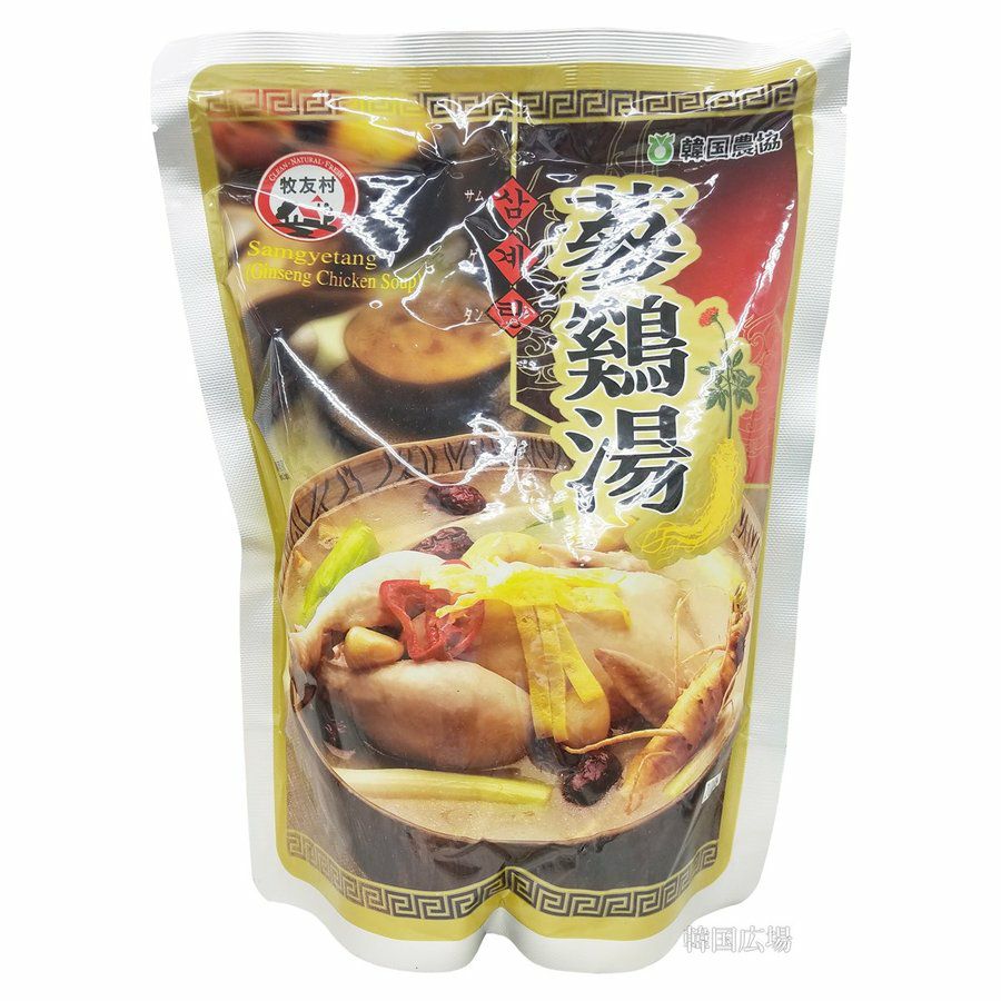 農協牧友村 参鶏湯 1000g (2人前) | 韓国広場e-shop本店