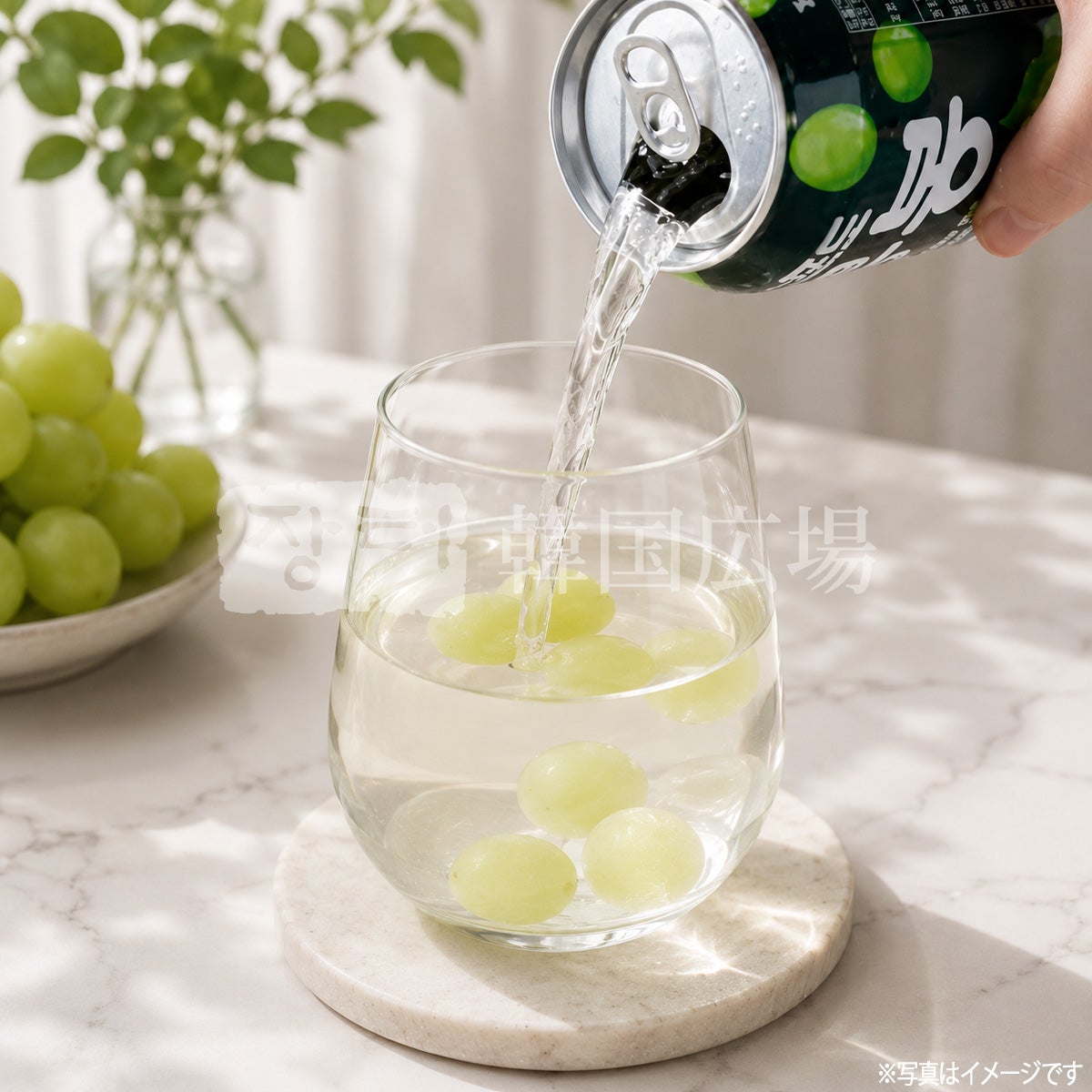 ヘテ 【ぶどう】ボンボンジュース 238ml (缶) | 韓国広場e-shop本店