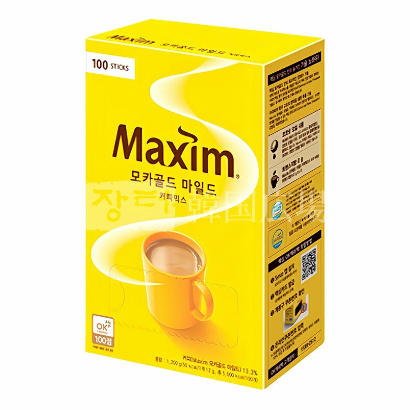 韓国広場 マキシム モカゴールドコーヒーミックス (12gX100包入)