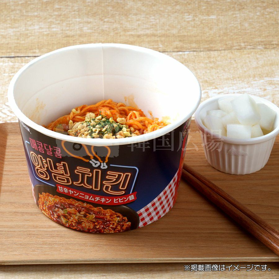 農心 (大盛カップ) ヤンニョムチキンラーメン 122g | 韓国広場e-shop本店