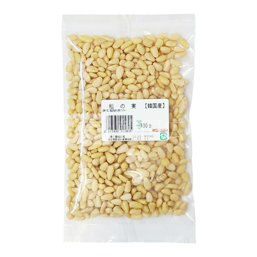 中国産 松の実 100g | 韓国広場e-shop本店