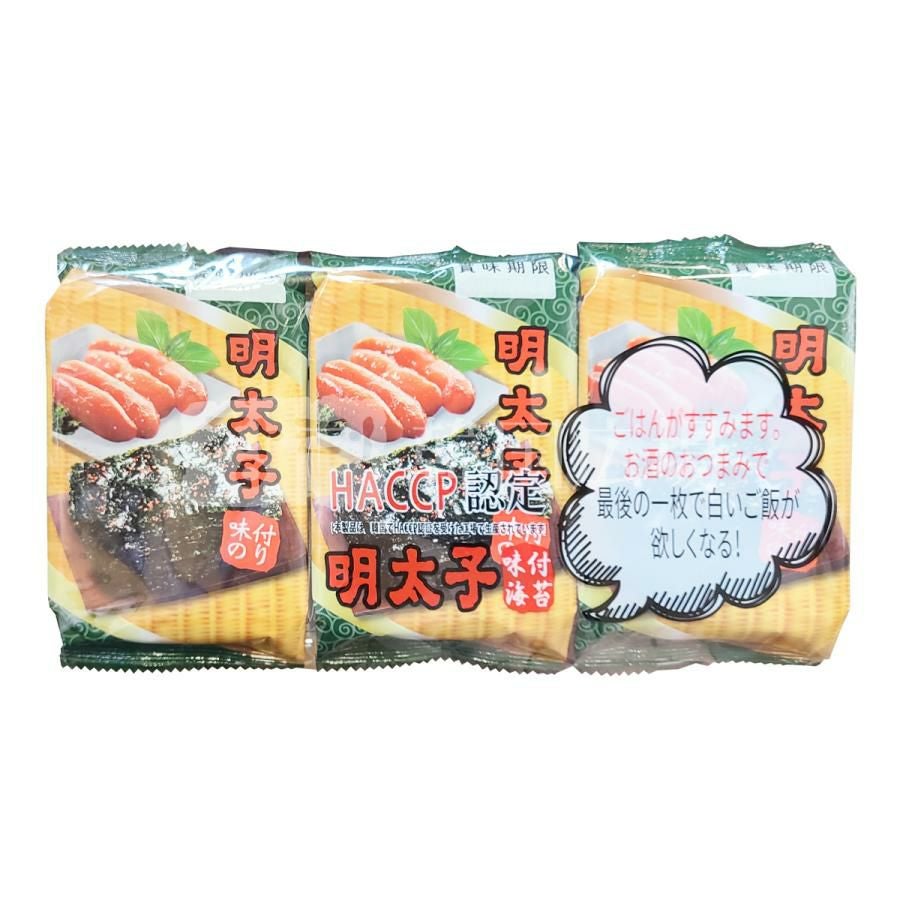 6/16までの出品　明太子味付のり 明太子味付のり3パック | 韓国広場e-shop本店