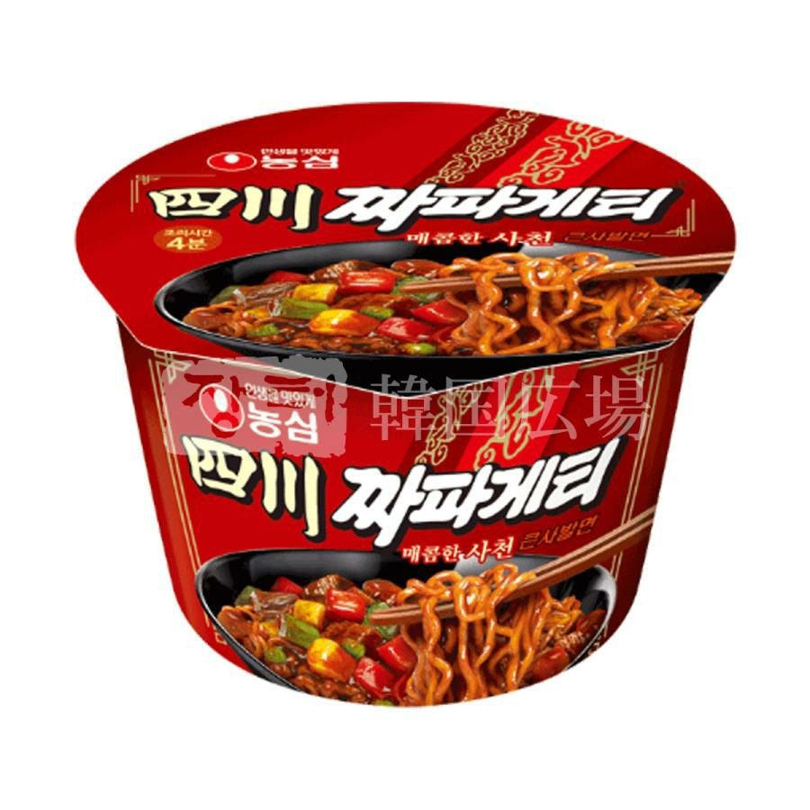 農心 (大カップ) 四川チャパゲティ 115g | 韓国広場e-shop本店