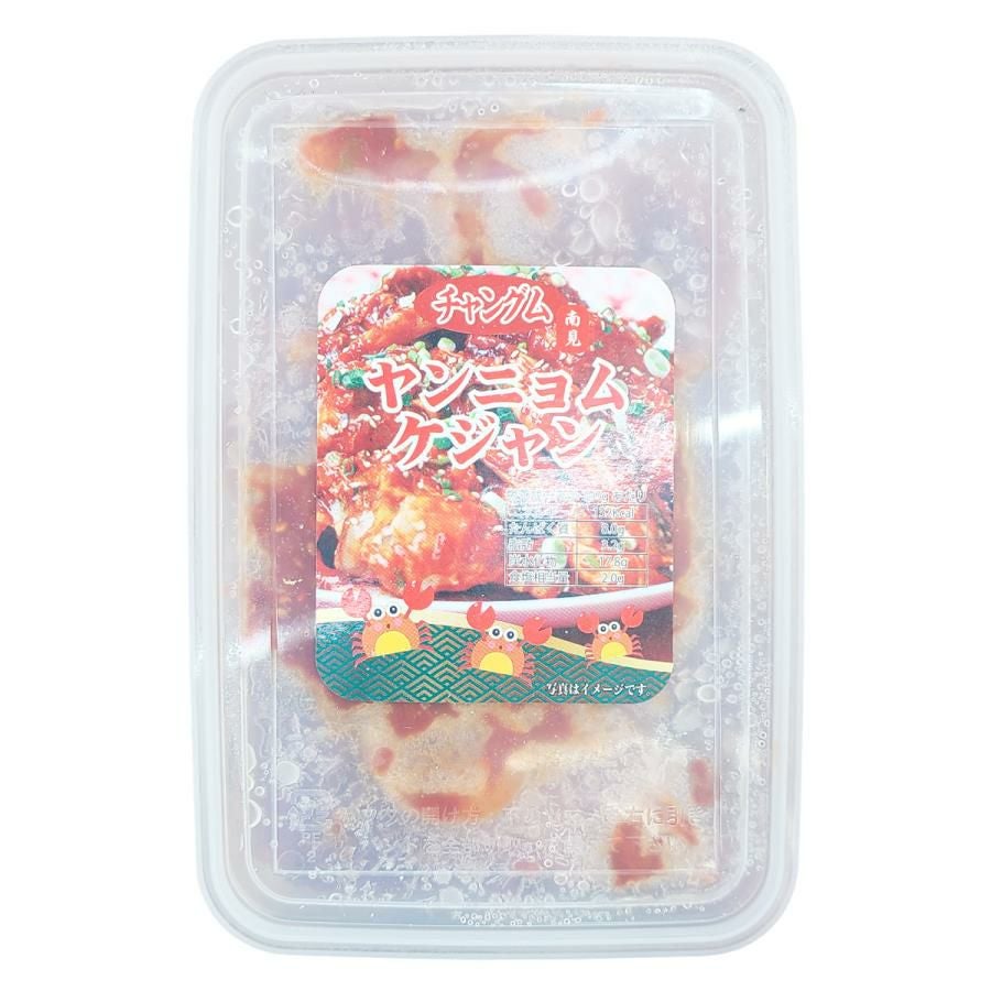 冷凍 南見食品【切り】ヤンニョムケジャン 500g | 韓国広場e-shop本店