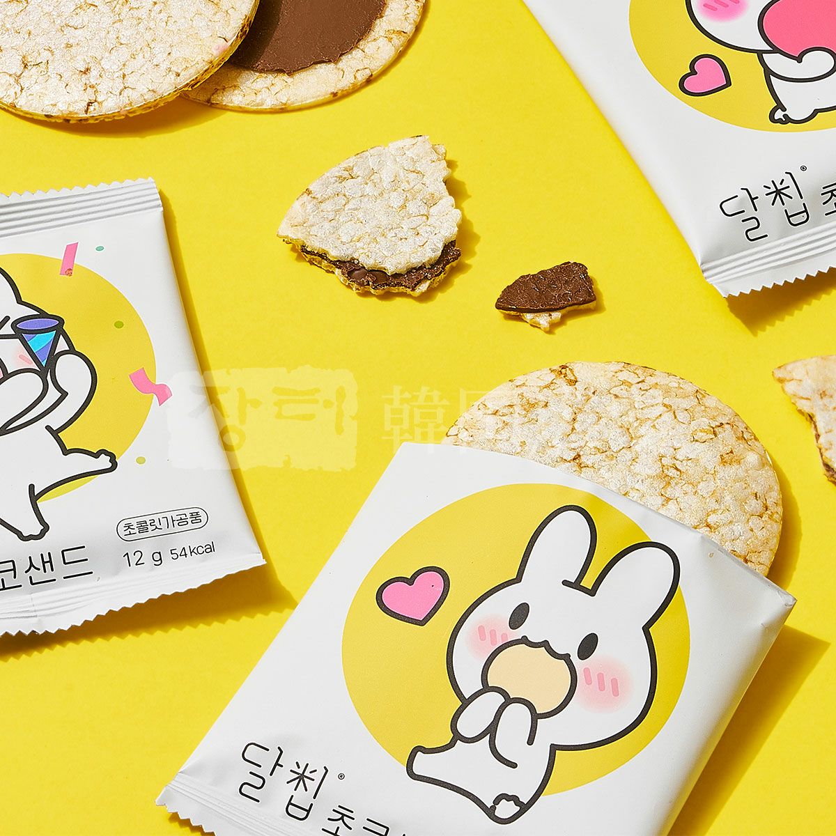 ダルチップチョコサンド 48g (12gx4枚入) | 韓国広場e-shop本店