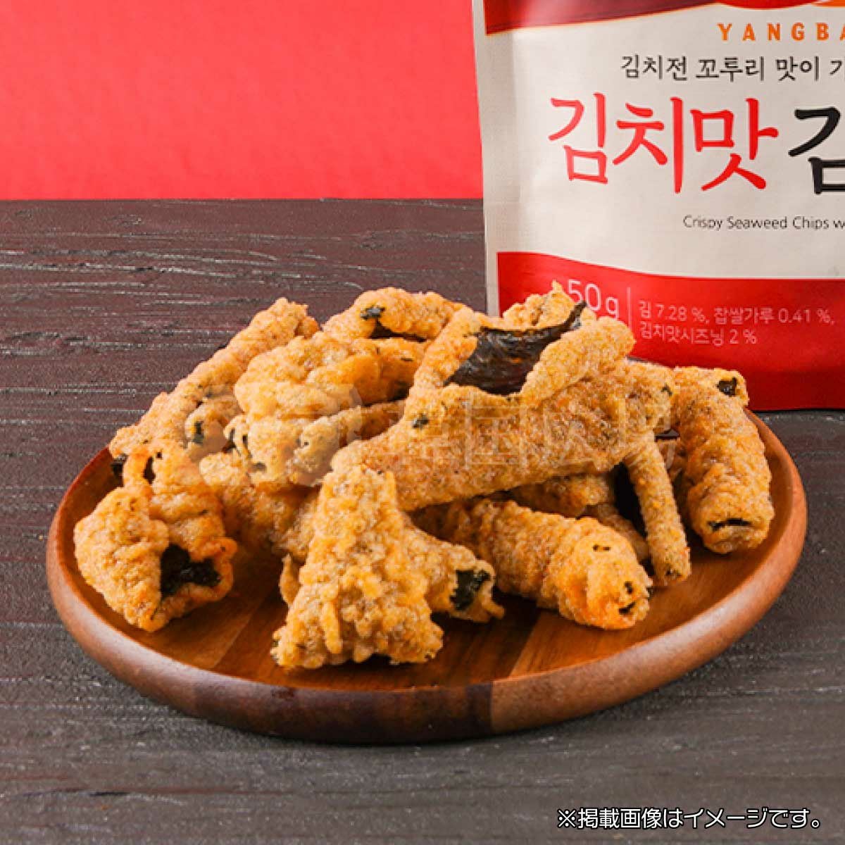 ヤンバン キムチ味 のり天 (ブカク) 50g | 韓国広場e-shop本店