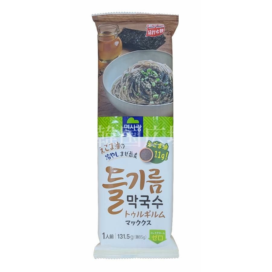 麺サラン エゴマ油マッククス (1人前) 131.5g | 韓国広場e-shop本店