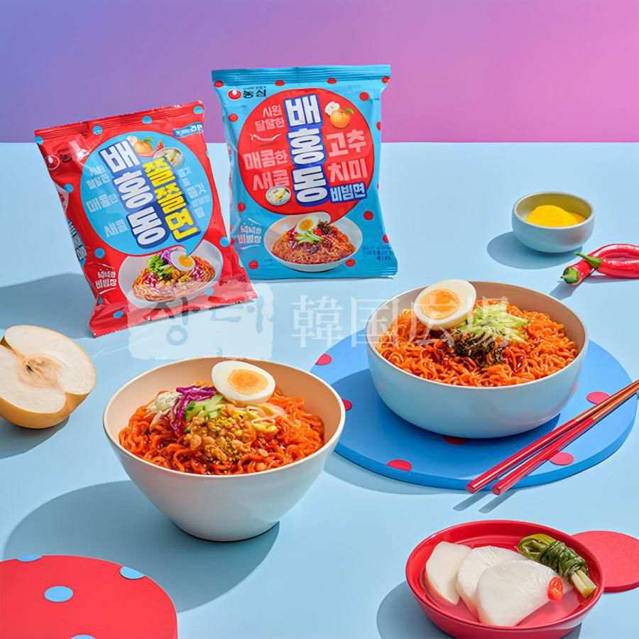 農心 ベホンドン チョルチョル麺 129g | 韓国広場e-shop本店