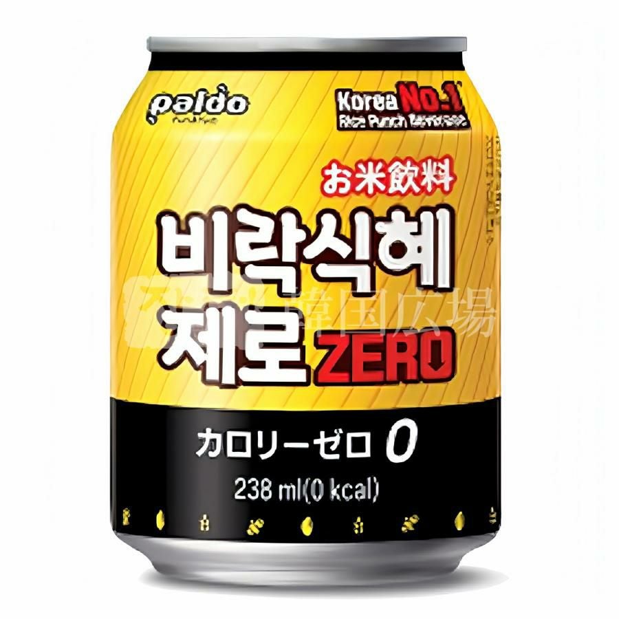 paldo シッケ ゼロ 238ml (缶) | 韓国広場e-shop本店