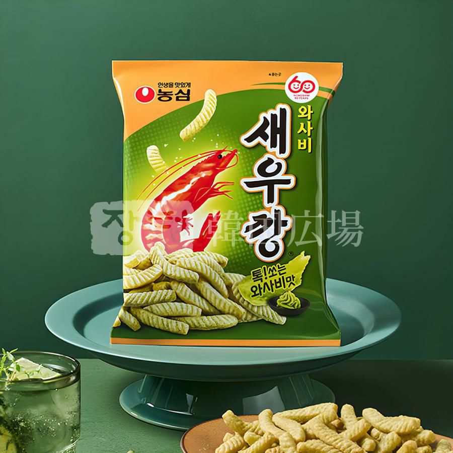 農心セウカン（エビセン）ワサビ味 70g | 韓国広場e-shop本店
